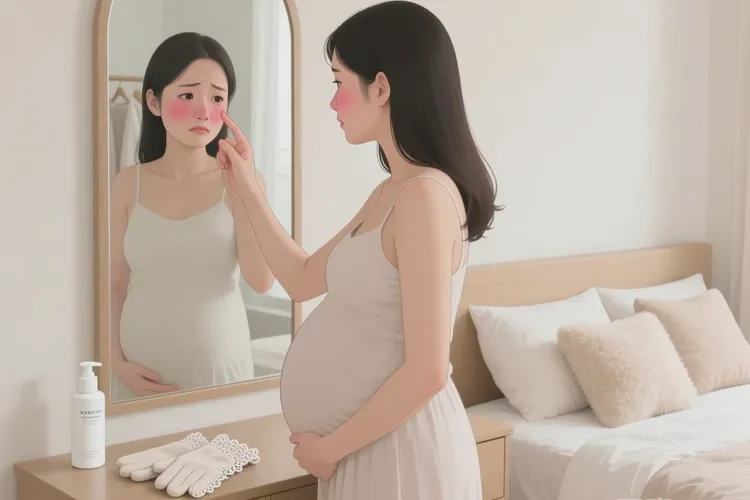 孕妇面部经常长湿疹可以治愈吗(图1)