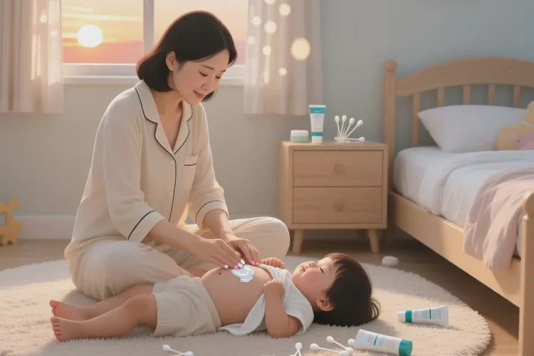 儿童肚子起湿疹可以治愈吗(图2)