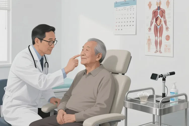 老年人面部有湿疹可以治愈吗(图4)