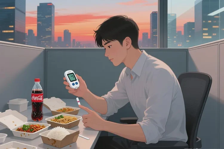 28岁中餐血糖15.1是怎么回事(图1)