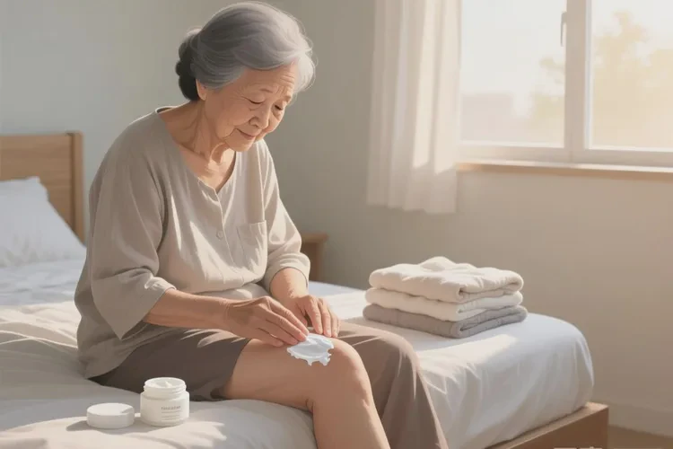 老人大腿上出现湿疹可以治愈吗(图1)