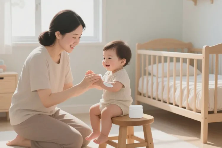 少儿手臂上容易起湿疹可以治愈吗(图1)