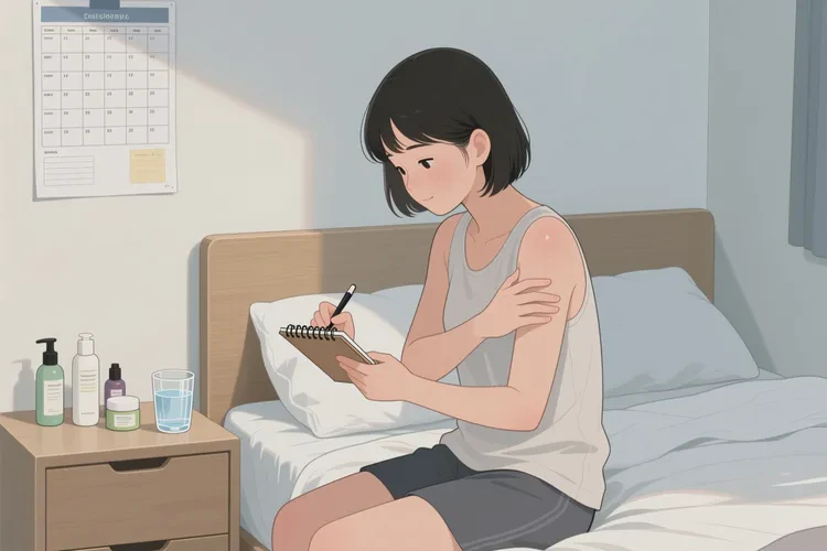 青少年手臂上偶尔长湿疹能治愈吗(图4)