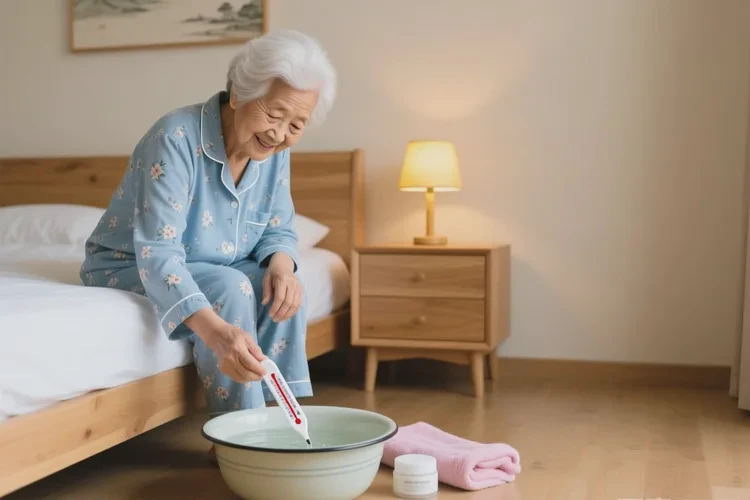 老人脚上经常长湿疹可以治愈吗(图1)