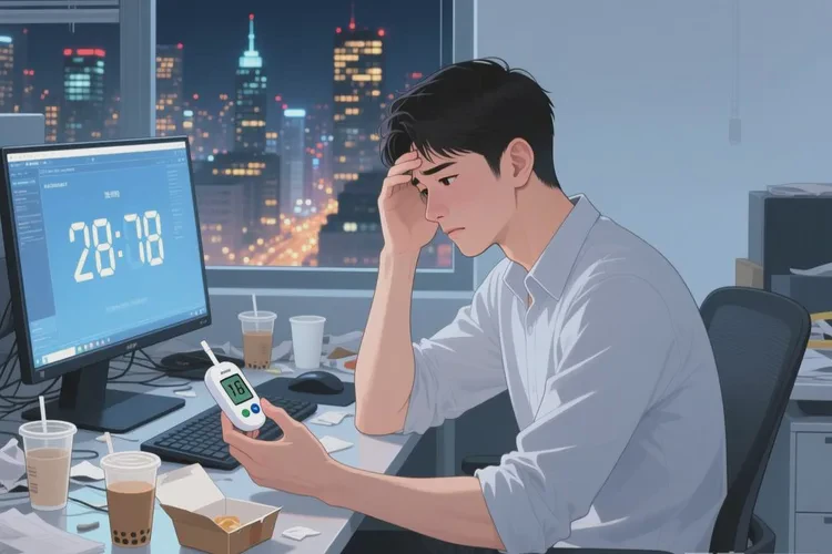 28岁早餐血糖14点7是怎么回事(图1)