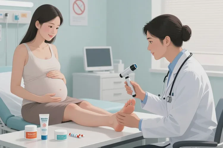 孕妇脚上出湿疹可以治愈吗(图2)
