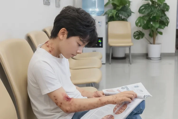 青少年脖子长湿疹能治愈吗(图4)