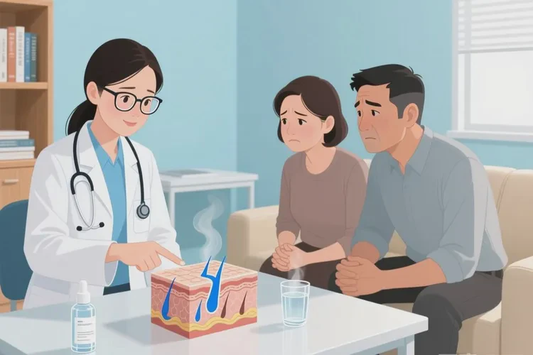 儿童肚子上出湿疹可以治愈吗(图4)