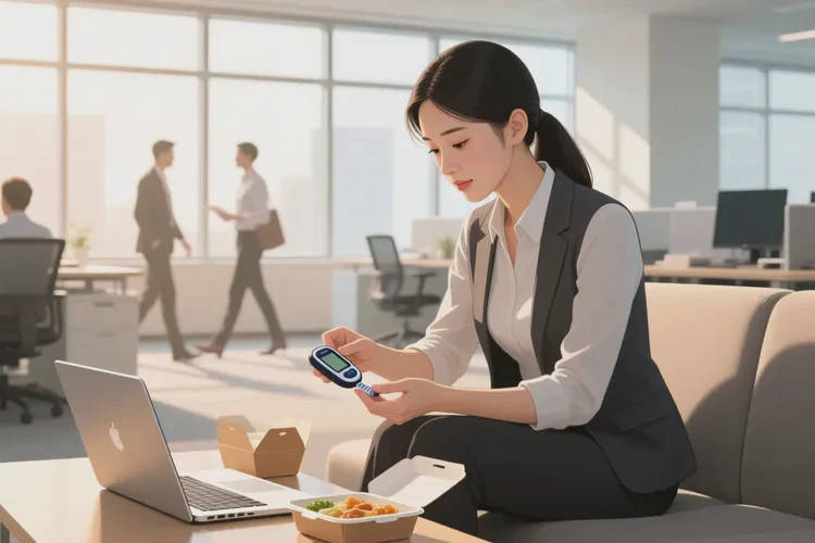 28岁晚餐血糖6点0是怎么回事(图2)