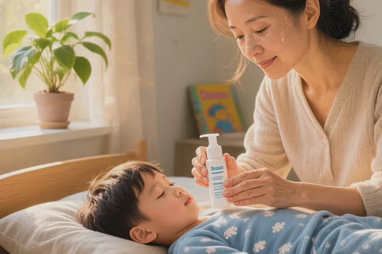 小学生身上偶尔长湿疹能治愈吗(图1)