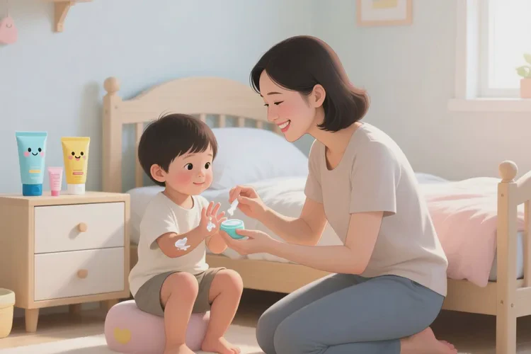 少儿手上偶尔长湿疹可以治愈吗(图1)