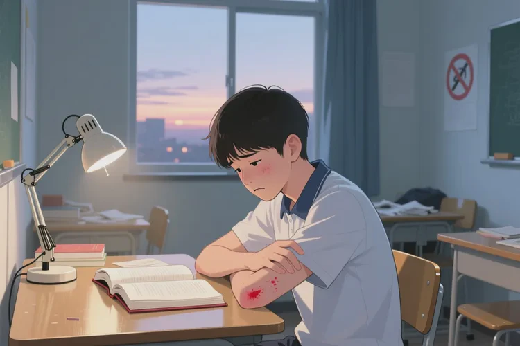 中学生全身容易起湿疹能治愈吗(图1)