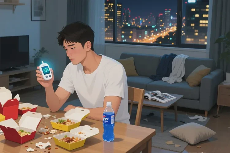 28岁晚餐血糖11.8是怎么回事(图1)