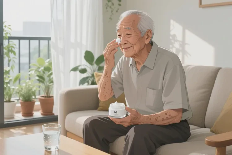 老人脸上经常长湿疹可以治愈吗(图2)