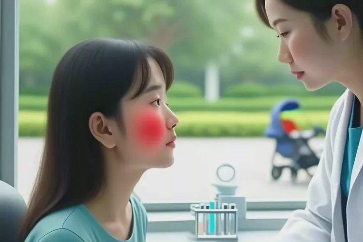 哺乳期妈妈面部偶尔起湿疹能治愈吗(图3)