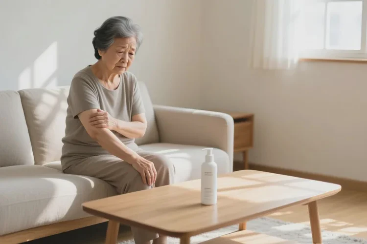 老人手臂经常长湿疹可以治愈吗(图1)