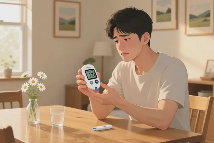 28岁晚餐血糖21.7是怎么回事(图1)