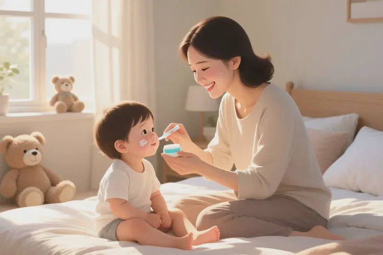 少儿小腿容易长湿疹可以治愈吗(图1)