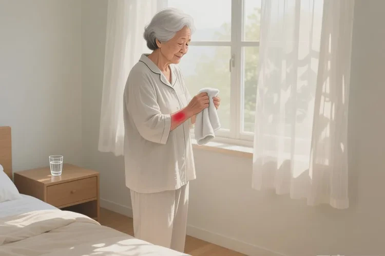 老人身上偶尔起湿疹可以治愈吗(图3)