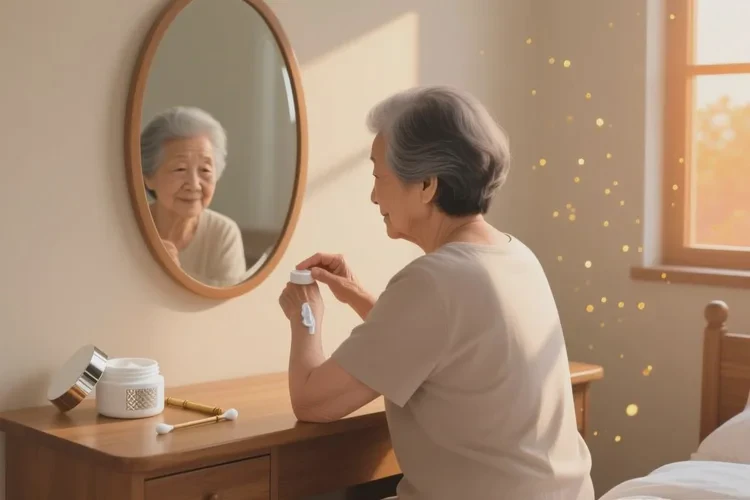 老人手臂上出现湿疹可以治愈吗(图1)