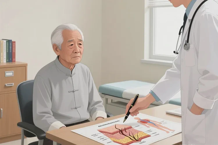 老人大腿上容易长湿疹可以治愈吗(图3)