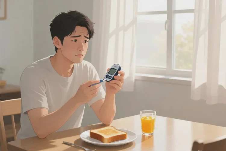 28岁早餐血糖25.6是怎么回事(图1)