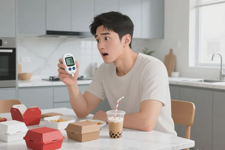 28岁晚餐血糖16.3是怎么回事(图1)