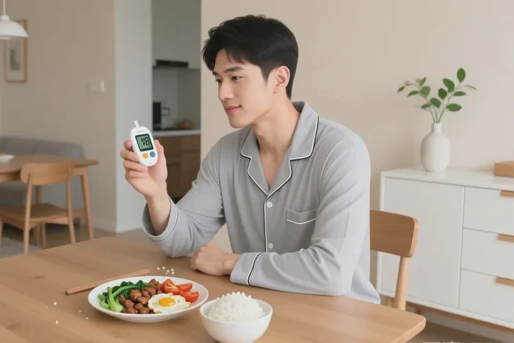 28岁中餐血糖12.2是怎么回事(图1)