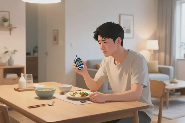 28岁晚餐血糖19.2是怎么回事(图1)