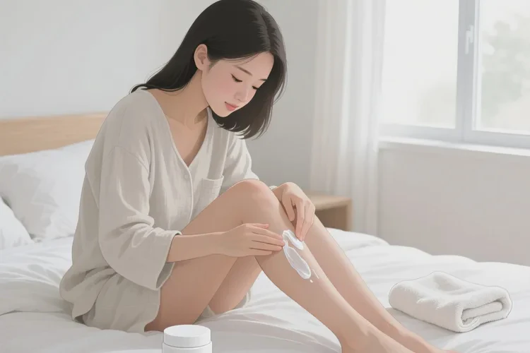 女生大腿上经常起湿疹能治愈吗(图1)
