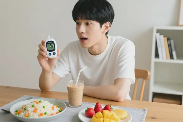 28岁晚餐血糖22.5是怎么回事(图1)