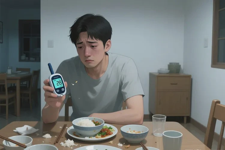 28岁中餐血糖30.4是怎么回事(图1)