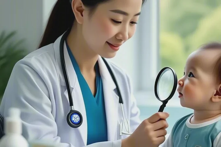 婴儿脸上偶尔长湿疹能不能治愈(图2)