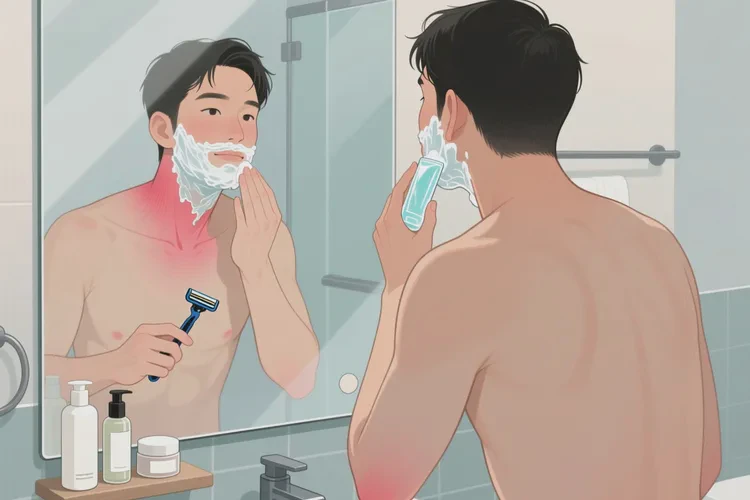 男人脖子长湿疹能治愈吗(图2)