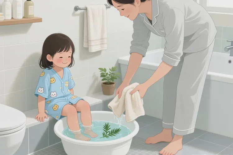 少儿脚上起湿疹可以治愈吗(图2)