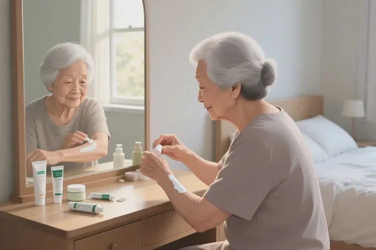 老人全身偶尔起湿疹可以治愈吗(图1)