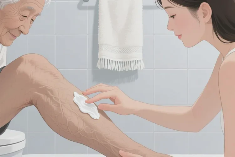 老人大腿起湿疹可以治愈吗(图2)