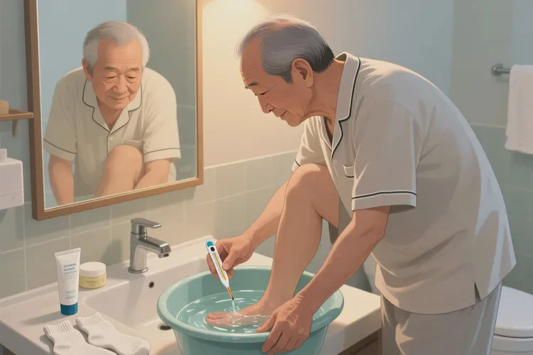 老人脚上起湿疹可以治愈吗(图2)