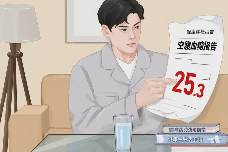 29岁空腹血糖25.3是怎么回事(图1)