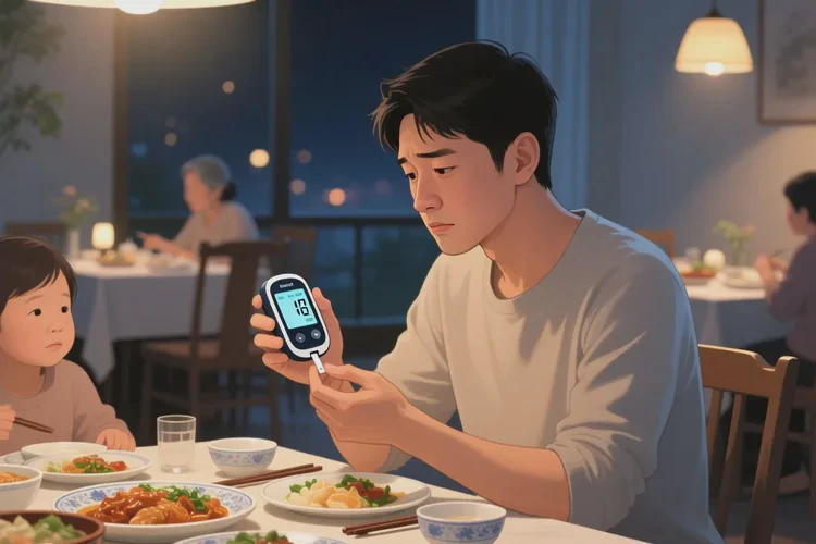 28岁晚餐血糖16.9是怎么回事(图1)