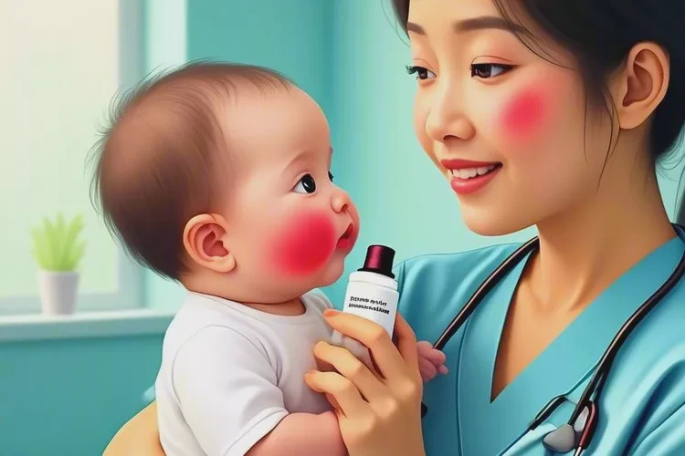 宝宝面部偶尔起湿疹能不能治愈(图1)