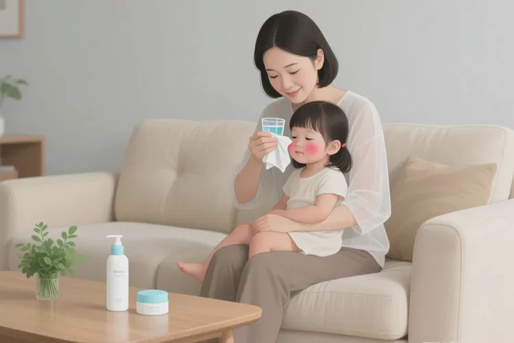 少儿身上偶尔起湿疹可以治愈吗(图1)