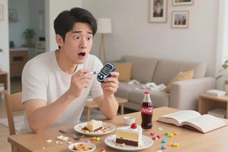 28岁晚餐血糖21.6是怎么回事(图1)