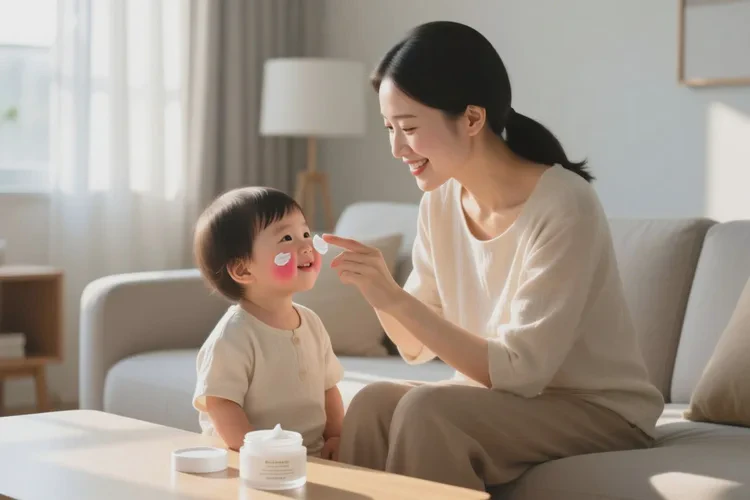 少儿面部经常长湿疹可以治愈吗(图1)