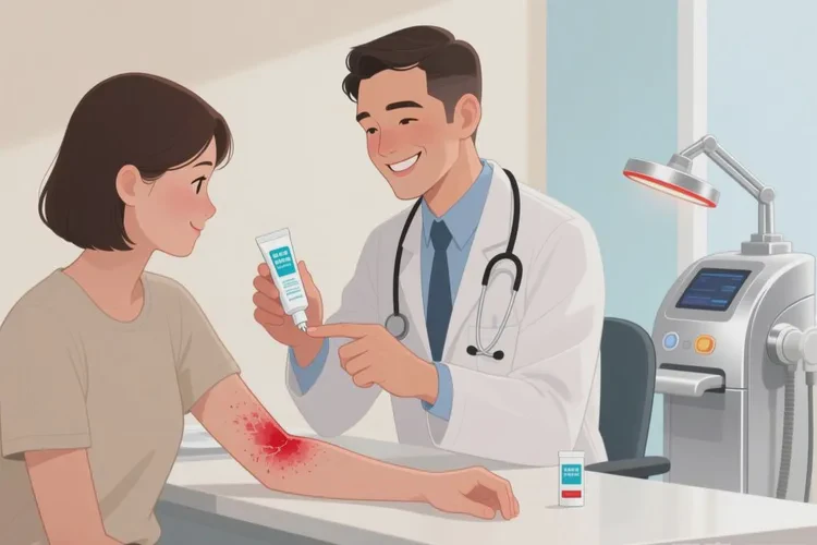 老年人四肢偶尔起湿疹可以治愈吗(图2)