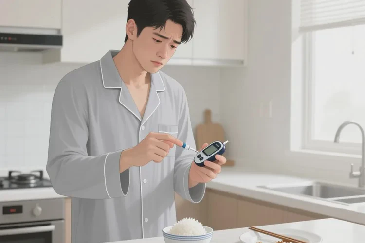 28岁晚餐血糖16.1是怎么回事(图1)