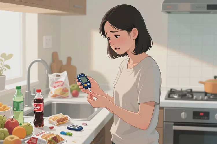 29岁晚餐血糖26.8是怎么回事(图2)