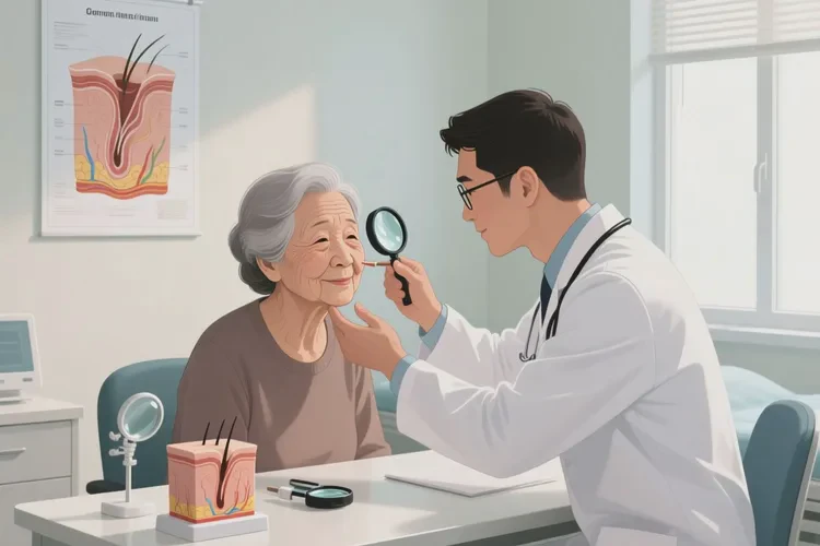 老人面部偶尔起湿疹可以治愈吗(图3)