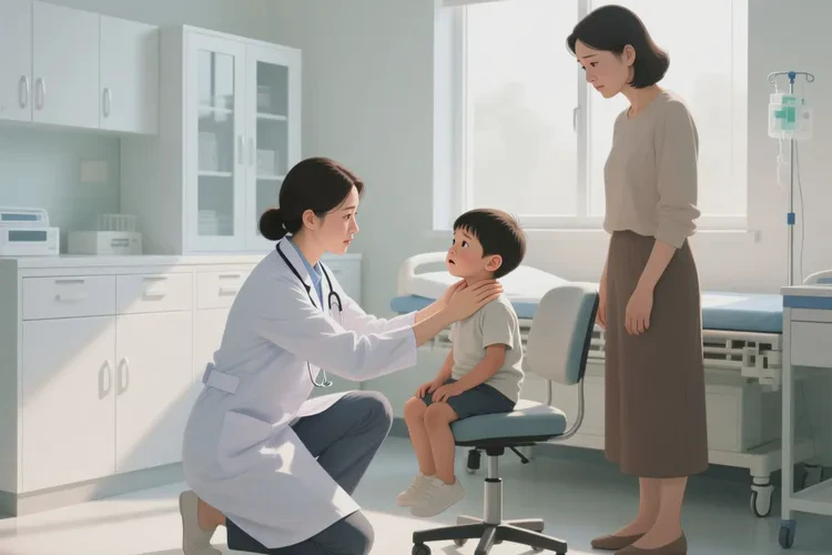 少儿脖子上出湿疹可以治愈吗(图1)