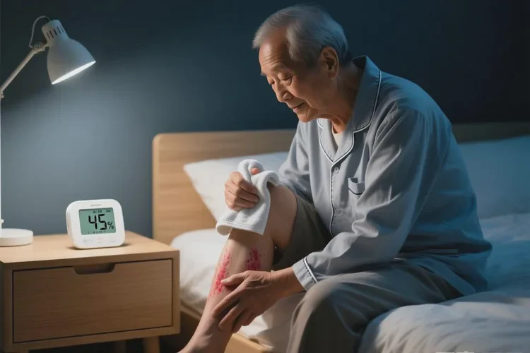 老人全身容易起湿疹可以治愈吗(图1)